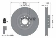 92122103 TEX - Tarcza hamulcowa TEXTAR /przód/ VAG PHAETON 02- 3.0/3.2/4.2B 323MM PATRZ KATALOG