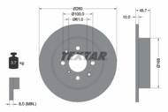 92125300 TEX - Tarcza hamulcowa TEXTAR /tył/ HONDA CIVIC 99- UK