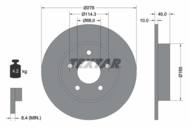 92125703 TEX - Tarcza hamulcowa TEXTAR /tył/ NISSAN PRIMERA 02-