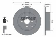 92126303 TEX - Tarcza hamulcowa TEXTAR /tył/ TOYOTA COROLLA 02-