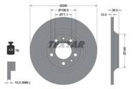 92129603 TEX - Tarcza hamulcowa TEXTAR /tył/ PSA 407 04-