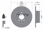 92133103 TEX - Tarcza hamulcowa TEXTAR /tył/ BMW E87/E90