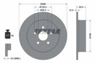 92135703 TEX - Tarcza hamulcowa TEXTAR /tył/ TOYOTA AVENSIS 03-