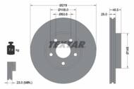 92141205 TEX - Tarcza hamulcowa TEXTAR /przód/ FORD C-MAX/FOCUS 03-12