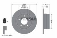 92146003 TEX - Tarcza hamulcowa TEXTAR /tył/ BMW E85 Z4 03- 2.0-2.5