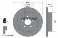 92149303 TEX - Tarcza hamulcowa TEXTAR /tył/ NISSAN MURANO 05-/INFINITI Q70/Q60/Q50 13-/M 10-/FX 03-