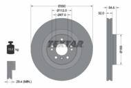 92150705 TEX - Tarcza hamulcowa TEXTAR /przód/ DB M (W164). R (W251. V251). GL (X164) 3.0CDI-5.5I 07.05-