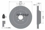 92160705 TEX - Tarcza hamulcowa TEXTAR /tył/ DB W221 05-13