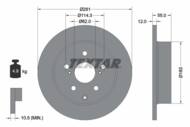 92162103 TEX - Tarcza hamulcowa TEXTAR /tył/ TOYOTA RAV-4 06-