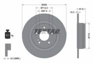 92163303 TEX - Tarcza hamulcowa TEXTAR /tył/ DB W204 07- C200-300