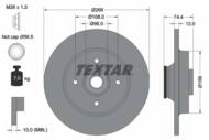 92168703 TEX - Tarcza hamulcowa TEXTAR /tył/ PSA BERLINGO/C4/DS4/DS5 06- Z ŁOŻYSKIEM ABS