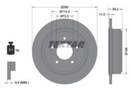 92169403 TEX - Tarcza hamulcowa TEXTAR /tył/ JEEP GRAND CHEROKEE -99