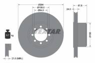 92171700 TEX - Tarcza hamulcowa TEXTAR /tył/ IVECO 06-/11- ABS