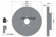 92177105 TEX - Tarcza hamulcowa TEXTAR /przód/ CHRYSLER 300C 2.7-6.4 04-