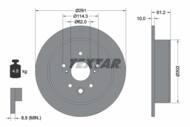 92179803 TEX - Tarcza hamulcowa TEXTAR /tył/ LEXUS IS 05-