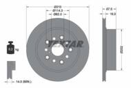 92185703 TEX - Tarcza hamulcowa TEXTAR /tył/ LEXUS LS 430 00-06