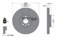 92196303 TEX - Tarcza hamulcowa TEXTAR /przód/ VOLVO XC60 08-