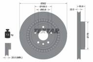 92196403 TEX - Tarcza hamulcowa TEXTAR /tył/ VOLVO XC60 08-