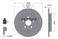 92224003 TEX - Tarcza hamulcowa TEXTAR /tył/ TOYOTA PRIUS 09-