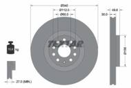 92229805 TEX - Tarcza hamulcowa TEXTAR /przód/ VAG CC/GOLF/PASSAT/TIGUAN 1.4-3.6 FSI 08-