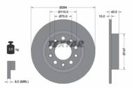 92230203 TEX - Tarcza hamulcowa TEXTAR /tył/ ALFA ROMEO GIULIETTA 10-1.4-2.0