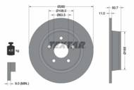 92238903 TEX - Tarcza hamulcowa TEXTAR /tył/ FORD C-MAX/KUGA/TRANSIT 1.0-2.5 11-