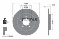 92239103 TEX - Tarcza hamulcowa TEXTAR /tył/ HYUNDAI I40 11- KOŁA 16