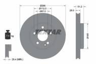 92241603 TEX - Tarcza hamulcowa TEXTAR /przód/ DB W176/W246 A-KLASA/B-KLASA 12-