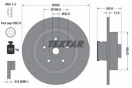 92252900 TEX - Tarcza hamulcowa TEXTAR /tył/ RENAULT CLIO 2.0 16V SPORT 06-
