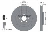 92254405 TEX - Tarcza hamulcowa TEXTAR /przód/ DB W166 4-MATIC 11-