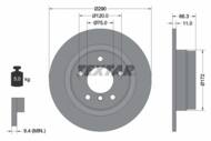 92261003 TEX - Tarcza hamulcowa TEXTAR /tył/ BMW F20 10- 114-118