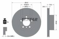 92261805 TEX - Tarcza hamulcowa TEXTAR /przód/ BMW 1/2/3/4/X1 05-