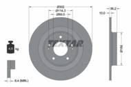 92267403 TEX - Tarcza hamulcowa TEXTAR /tył/ PSA 4008 1.6-1.8 HDI 12-