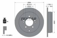 92271003 TEX - Tarcza hamulcowa TEXTAR /tył/ HYUNDAI GRANDEUR 2.2 CRDI/2.7-3.3 06-