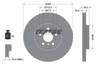 92274403 TEX - Tarcza hamulcowa TEXTAR /przód/ BMW 2/X1 1.5-2.0 14-