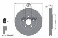 92278903 TEX - Tarcza hamulcowa TEXTAR /przód/ FIAT FREEMONT 2.0 JTD/2.4-3.6 11-