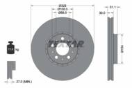 92284105 TEX - Tarcza hamulcowa TEXTAR /przód/ VOLVO XC90 2.5-4.4 02-14