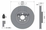 92287405 TEX - Tarcza hamulcowa TEXTAR /przód/ VOLVO V90/S90 2.0 16-