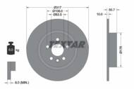 92300403 TEX - Tarcza hamulcowa TEXTAR /tył/ LAND ROVER RANGE ROVER 2.0 D 4X4 15-