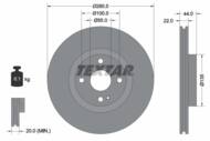 92301503 TEX - Tarcza hamulcowa TEXTAR /przód/ MAZDA MX-5 2.0 15-