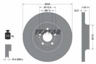 92307005 TEX - Tarcza hamulcowa TEXTAR /tył/ DB V167/C167/X167 2.0-4.0 4-MATIC 18-