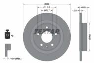 92314603 TEX - Tarcza hamulcowa TEXTAR /tył/ GM INSIGNIA 1.5-2.0 17-