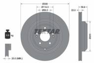 92314905 TEX - Tarcza hamulcowa TEXTAR /tył/ KIA STINGER 2.0 T-GDI 17-