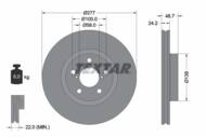 92315403 TEX - Tarcza hamulcowa TEXTAR /przód/ SUBARU IMPREZA/XV 17-