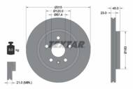 92315803 TEX - Tarcza hamulcowa TEXTAR /tył/ GM INSIGNIA 1.5-2.0 17-