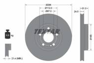 92323505 TEX - Tarcza hamulcowa TEXTAR /przód/ DB C118/X118/W177/W247 1.3-1.5 18-