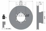 93087600 TEX - Tarcza hamulcowa TEXTAR /przód/ DB VARIO 96-