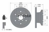 93175400 TEX - Tarcza hamulcowa TEXTAR /przód/ IVECO 35C/S 04- 290X22