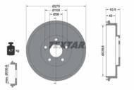 94031000 TEX - Bęben hamulcowy TEXTAR /tył/ SUBARU FORESTER 97-/IMPREZA 95-2