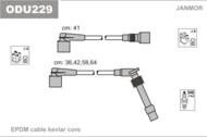 ODU229 JAN - Przewody zapłonowe JANMOR L=36/42/58/64+41 wejścia igła 4mm